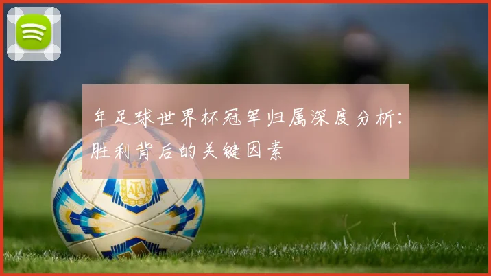 年足球世界杯冠军归属深度分析：胜利背后的关键因素
